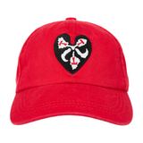 TTT (The Trilogy Tapes) Heart 6-panel cap / Red