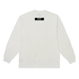 TTT Comic flat shades longsleeve T White