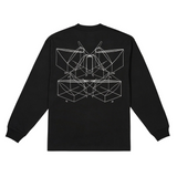 TTT Graph longsleeve T Black
