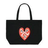 TTT (The Trilogy Tapes) Heart record bag / Black