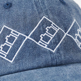 TTT Diamond cap washed Navy