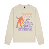 Brain Dead New dimensions LS Tshirt Light beige