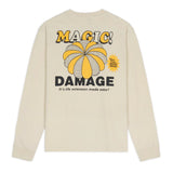 Brain Dead Magic damage LS Tshirt Beige