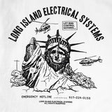 L.I.E.S. Statue longsleeve T White