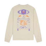 Brain Dead New dimensions LS Tshirt Light beige