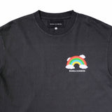 Bianca Chandon Cloudy rainbow Tshirt Vintage black