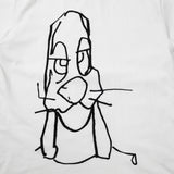 James Edson Rabbit Hole Tshirt White