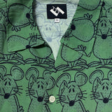 TTT Mouse bowling shirt Green