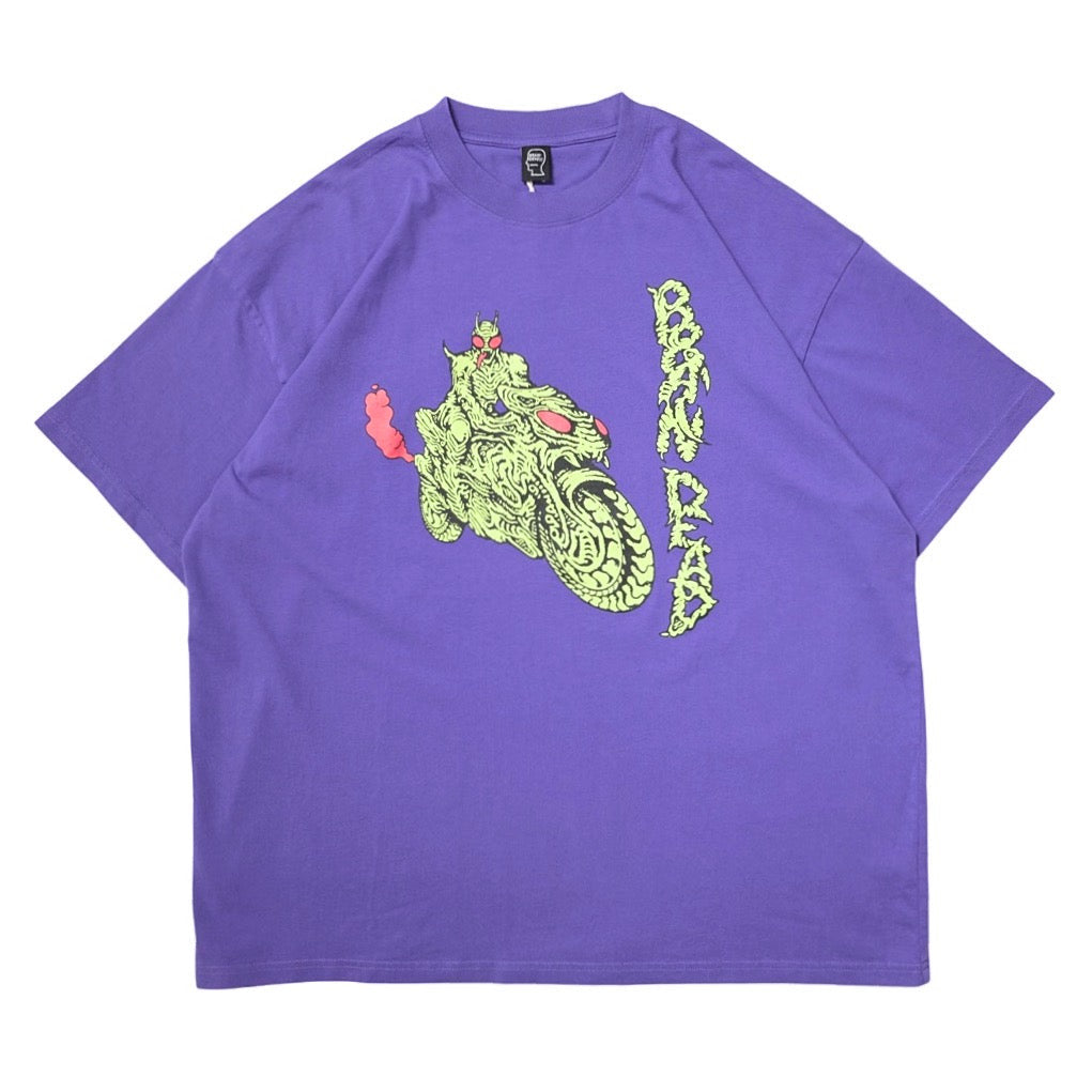 Brain Dead Goon rider Tshirt Purple – EXTRO