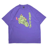 Brain Dead Goon rider Tshirt Purple