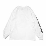 L.I.E.S. Statue longsleeve T White