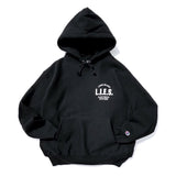 L.I.E.S. Champion logo hoodie Black