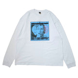 Brain Dead Did it ever happen longsleeve T White