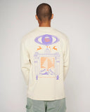 Brain Dead New dimensions LS Tshirt Light beige