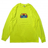 Better™ Hell bent L/S T-shit Hi vis green