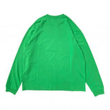 Brain Dead Tele eyes longsleeve T Kelly green