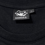 Rush Hour RH logo Tshirt Black