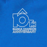 Bianca Chandon LOVER pullover hoodie Blue  “10th Anniversary”