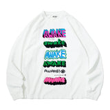Awake NY × Stefan Meier printed longsleeve T White