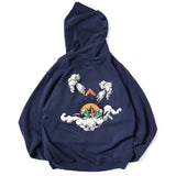 Bianca Chandôn Clouds of Heaven pullover hood Navy