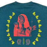 Brain Dead Visions club longsleeve T Teal