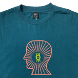 Brain Dead Visions club longsleeve T Teal