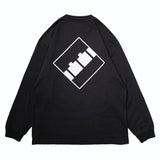 TTT Block noise 45 longsleeve T Black