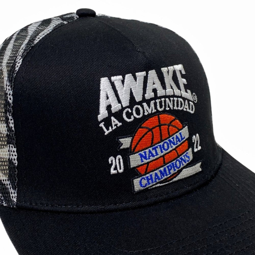 Awake NY Trucker cap Black – EXTRO
