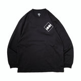 TTT Block noise 45 longsleeve T Black