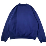 Brain Dead Worm hole crewneck sweat Slate