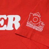 Bianca Chandon LOVER Tshirt Red “10th Anniversary”