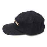 Awake NY Harris tweed 6-panel cap Black