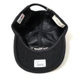 Awake NY Harris tweed 6-panel cap Black