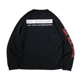 Awake NY Realization printed longsleeve T Black