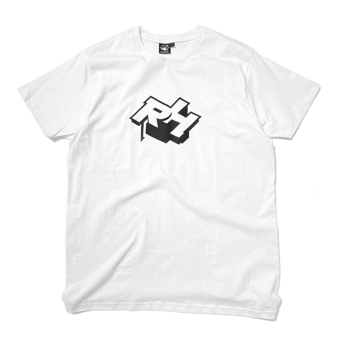 Rush Hour RH logo Tshirt White – EXTRO