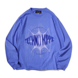 Bianca Chandôn Techno hippie longsleeve T Grapeseed