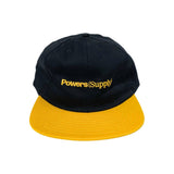 Powers New logo 6-panel cap Black/Golden yellow