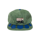 Brain Dead Sludge twill 6 panel cap Olive