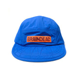 Brain Dead Kickers nylon duckbill cap Royal blue