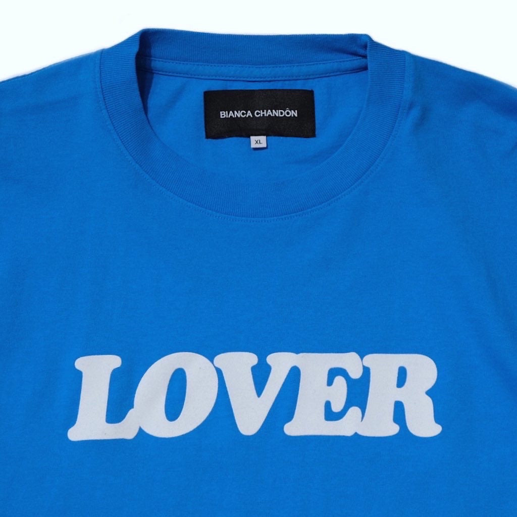 Bianca Chandon LOVER Tshirt Blue “10th Anniversary” – EXTRO
