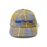 Awake NY Harris Tweed 6-panel cap Yellow multi