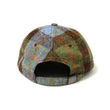 Awake NY Harris tweed 6-panel cap Brown multi