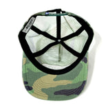 Awake NY Logo patch mesh trucker cap Camo