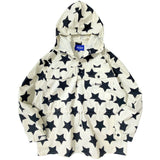 Awake NY Stars anorak Ivory/Black