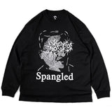 TTT Spangled longsleeve T Black