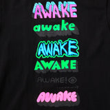 Awake NY × Stefan Meier printed longsleeve T Black
