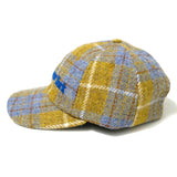 Awake NY Harris Tweed 6-panel cap Yellow multi