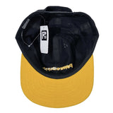 Powers New logo 6-panel cap Black/Golden yellow