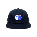 Brain Dead Ying yang twill 6 panel cap Black