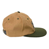 Brain Dead Plato wool 6 panel cap Nutmeg